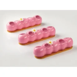 PAVOFLEX Moule Silicone Pelota 13 x 3,2 cm x H 2,8 cm (x14)* Moule Silicone|Moules À Gâteaux