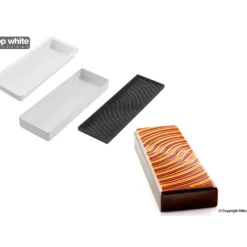 SILIKOMART Moule Silicone Rectangle 1300 ml Chant des Sirènes Professional* Moule Silicone