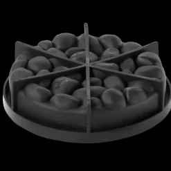 PAVONI Moule Silicone Rond Rocky Ø 18 x H 5 cm* Moules À Gâteaux|Moule Silicone