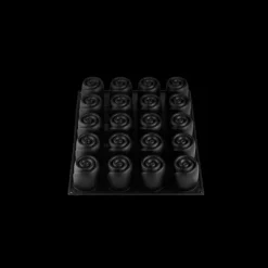 PAVOFLEX Moule Silicone Rose Volupté Ø 6 x H 5,5 cm (x20)* Moule Silicone