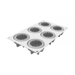 SILIKOMART Moule Silicone Sapin Magique Ø 6,7 x H 7,4 cm (x6)* Moule Silicone|Moules À Gâteaux