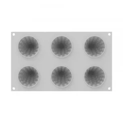 SILIKOMART Moule Silicone Sapin Magique Ø 6,7 x H 7,4 cm (x6)* Moule Silicone|Moules À Gâteaux