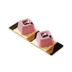 SILIKOMART Moule Silicone Savarins Carrés 4,8 cm x H 3 cm (x15)* Moule Silicone