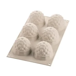 SILIKOMART Moule Silicone Segreti del bosco Ø 6,5 x H 5,5 cm (x6)* Moule Silicone|Moules À Gâteaux