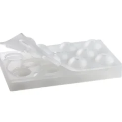 PAVONI Moule Silicone Sphère 30 x 17,5 cm Ø 4,5 cm (x11)* Moule Silicone