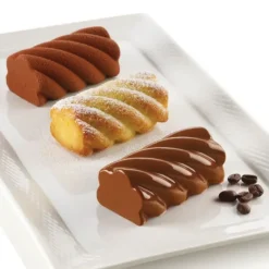 SILIKOMART 3D DESIGN Moule Silicone Swing 8 x 4,5 x H 3,5 cm* Moule Silicone|Moules À Gâteaux