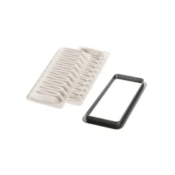 SILIKOMART 3D DESIGN Moule Silicone Tarte Nouvelle Vague 26,5 x 10,5 cm* Moule Silicone|Moules À Gâteaux