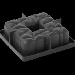 PAVONI Moule Silicone Tarte Square 15 x H 5,5 cm* Moule Silicone|Moules À Gâteaux