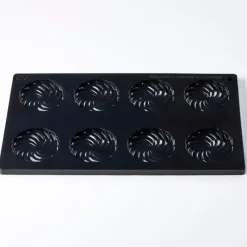 PAVONI Moule Silicone Tourbillon Ø 6 x H 0,8 cm (x8)* Moule Silicone|Moules À Gâteaux