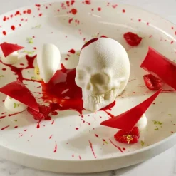 PAVOFLEX Moule Silicone Tête de Mort 5 x 7 cm x H 6 cm (x16)* Moule Silicone