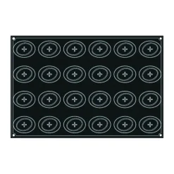 PAVOFLEX Moule Silicone Vague 8,3 x 6,2 cm x H 3,5 cm (x24)* Moule Silicone