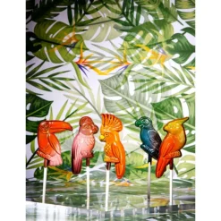 CHOCOLATE WORLD Moule Sucette Chocolat Oiseau Tropical (x5)* Moules À Chocolat