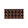PAVONI Moule Tablette Chocolat Bricks 15,4 x 7,7 cm x H 0,9 cm (x3)* Moules À Chocolat