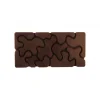 PAVONI Moule Tablette Chocolat Camouflage 15,4 x 7,7 cm x H 0,8 cm (x3)* Moules À Chocolat