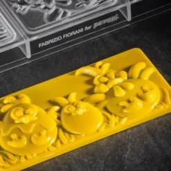 PAVONI Moule Tablette Chocolat Pâques 15,4 x 7,2 cm (x3)* Moules À Chocolat