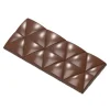 CHOCOLATE WORLD Moule Tablette Chocolat Triangles Convexes 12,4 x 5,5 cm (x4)* Moules À Chocolat