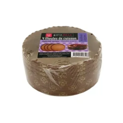 GATODECO Moules de Cuisson Spécial Tartelettes Gatodéco (x4)* Moules À Gâteaux|Moules En Papier