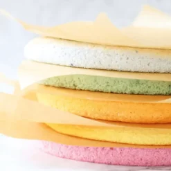 SCRAPCOOKING Moules Layer Cake Silicone 18,5 cm x H 2,5 cm (x5)* Moules À Gâteaux