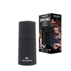 MICROPLANE Moulin à Épices 2 en 1 Specialty Noir* Moulin