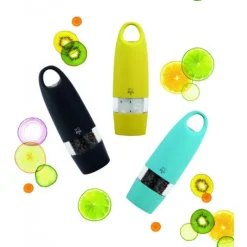 PEUGEOT Moulin à Poivre Electrique Zest 18 cm Noir Soft Touch* Moulin