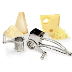La Bonne Graine Moulin Râpe à Fromage inox 2 tambours* Râpes À Fromage