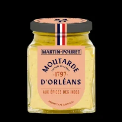 MARTIN POURET Moutarde d'Orléans aux Epices des Indes 95g* Moutarde