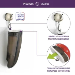 MASTRAD Orka Plus Noir Gant Silicone et textile* Gant De Cuisine