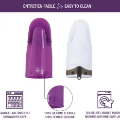 MASTRAD Orka Plus Noir Gant Silicone et textile* Gant De Cuisine