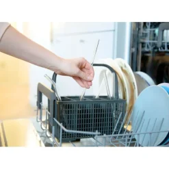 CUISINEADDICT Paille Réutilisable en Verre 23cm droite x6 HALM* Accessoires Bar