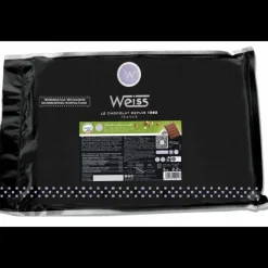 WEISS Pain de Chocolat au Lait Gianduja 35% 1 Kg* Chocolat De Couverture