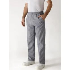 ROBUR Pantalon de Cuisine Mixte pied de poule OURAL T.36* Pantalon De Cuisine