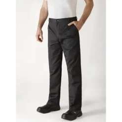 ROBUR Pantalon de Cuisine Mixte Noir TIMEO T.42* Pantalon De Cuisine