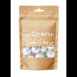SCRAPCOOKING Perles XXL Argentées Croustillantes 55 g* Décoration Comestible