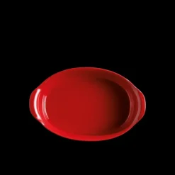 EMILE HENRY Petit Plat à Four Ovale en Céramique 27,5 x 17,5 cm Grand Cru* Plat De Cuisson