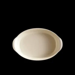 EMILE HENRY Petit Plat à Four Ovale en Céramique 27,5 x 17,5 cm Argile* Plat De Cuisson