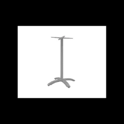 LYROSE Pied de Mange-Debout en Métal Gris Aluminium Athena* Mobilier Terrasse Restaurant|Mobilier Restaurant