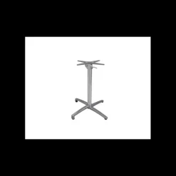 LYROSE Pied de Table en Métal Epoxy Grise Koné* Mobilier Terrasse Restaurant|Mobilier Restaurant