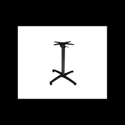 LYROSE Pied de Table en Métal Epoxy Noire Koné* Mobilier Terrasse Restaurant|Mobilier Restaurant