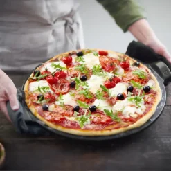 EMILE HENRY Pierre à Pizza Fusain 36 cm* Plat De Cuisson