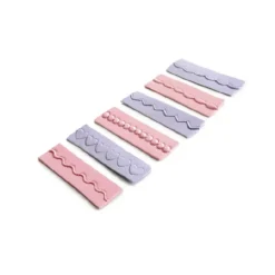 IBILI Pince à Gaufrer Dentelée Plastique 10 cm (x10)* Ustensiles Décor Gâteau