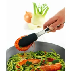 MASTRAD Pince de Cuisine en Inox 26 cm Noir* Pince De Cuisine