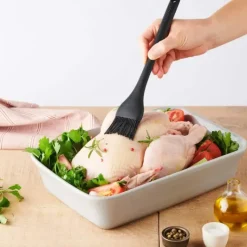 MASTRAD Pinceau Cuisine en Silicone Noir 28 cm* Ustensiles Pâtisserie