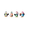 MALLARD FERRIERE Pingouins Noël sur pique x50* Décoration Gâteau