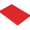 COMAS Planche à Découper 60x40 cm H 2cm Polyéthylène Rouge* Planches À Découper