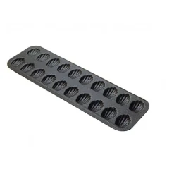 GOBEL Plaque 20 Madeleines de 4,2 cm anti-adhésif* Moules À Gâteaux|Moule Anti-adhésif