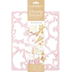 SCRAPCOOKING Plaque Multi-découpoirs Licorne* Emporte Pièce - Découpoir Pâtisserie