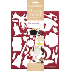 SCRAPCOOKING Plaque Multi-découpoirs Sorcier* Emporte Pièce - Découpoir Pâtisserie