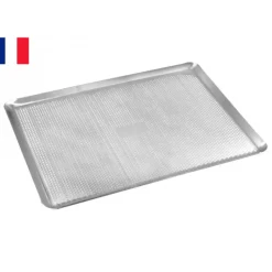 CUISINEADDICT Plaque Perforée Aluminium 40 x 30 cm - Plaque à Pâtisserie* Plaques De Cuisson|Plaque De Cuisson Perforée