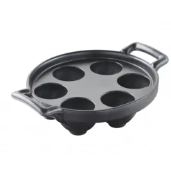 REVOL Plat à Escargots Noir 6 trous Belle Cuisine* Plat De Cuisson