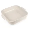PEUGEOT Plat à Four Carré en Céramique Appolia 36 cm Ecru* Plat De Cuisson